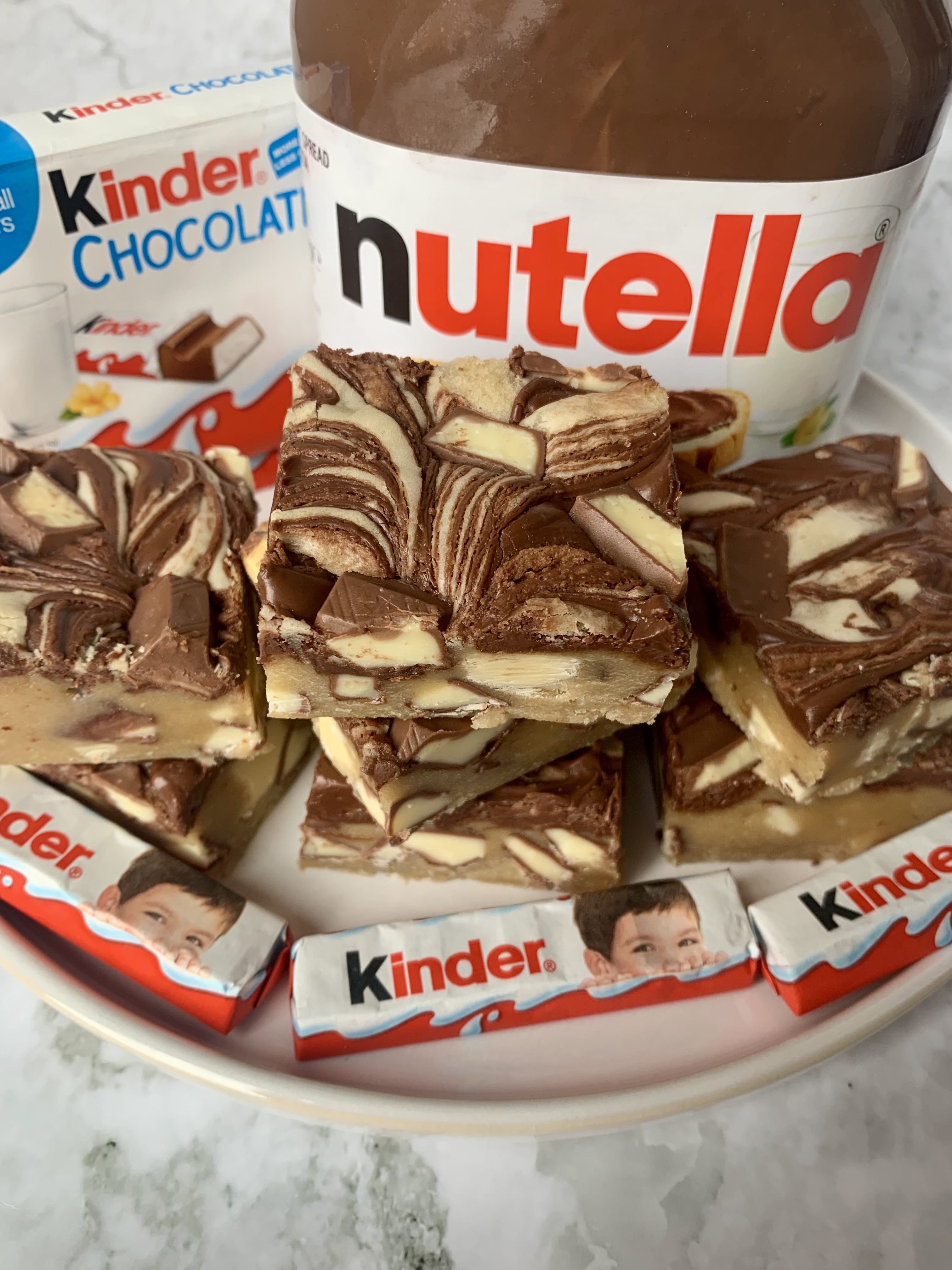 Kinder spread, easy hazelnut spread 