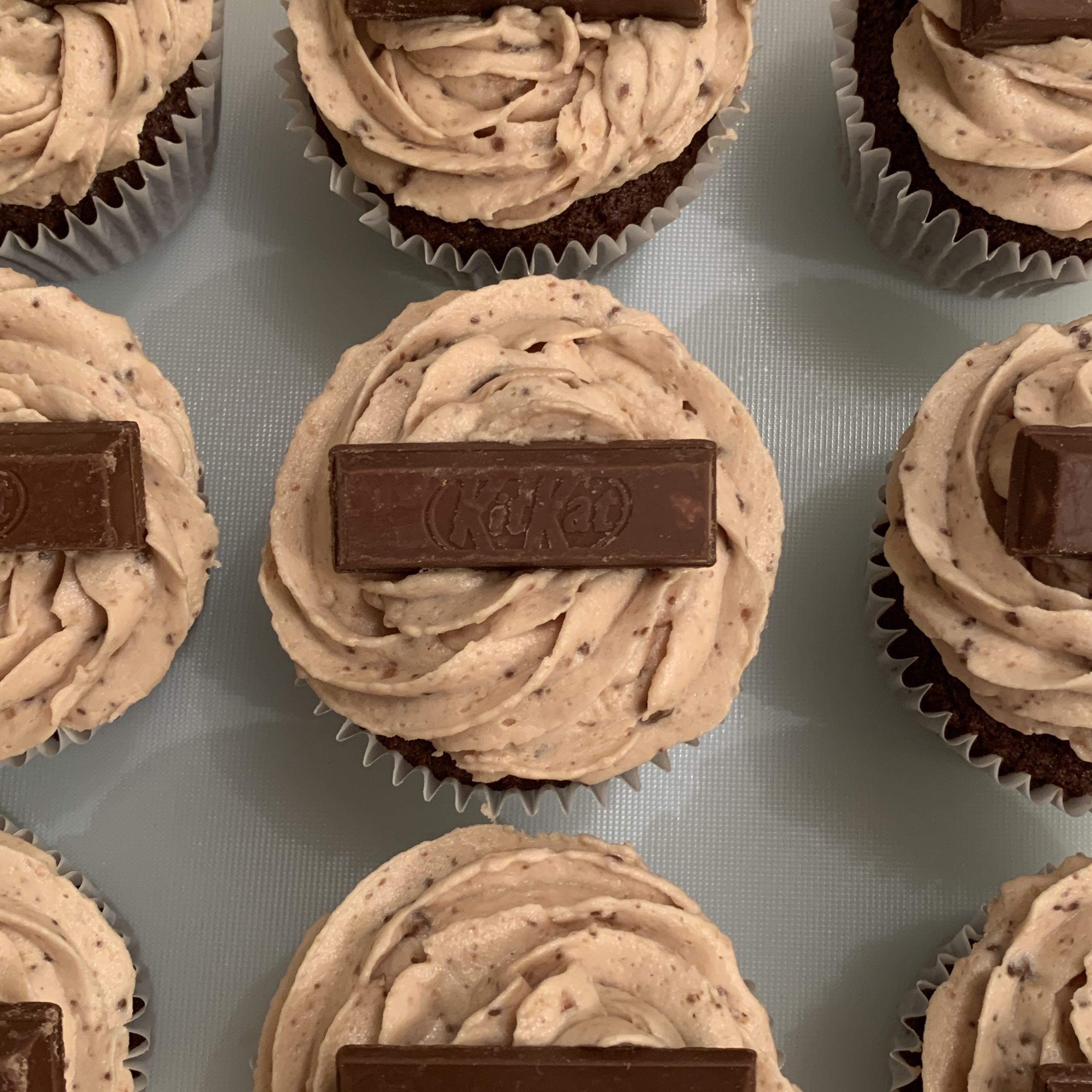 Kit Kat Cupcakes - A Classic Twist